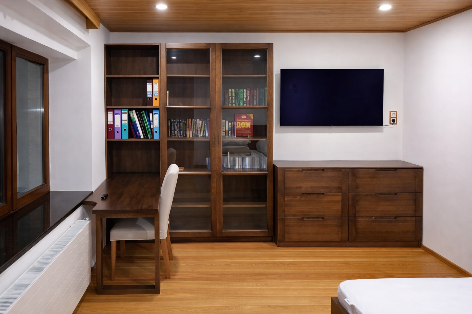 Мебель из дуба, ясеня и ореха на заказ в Сочи